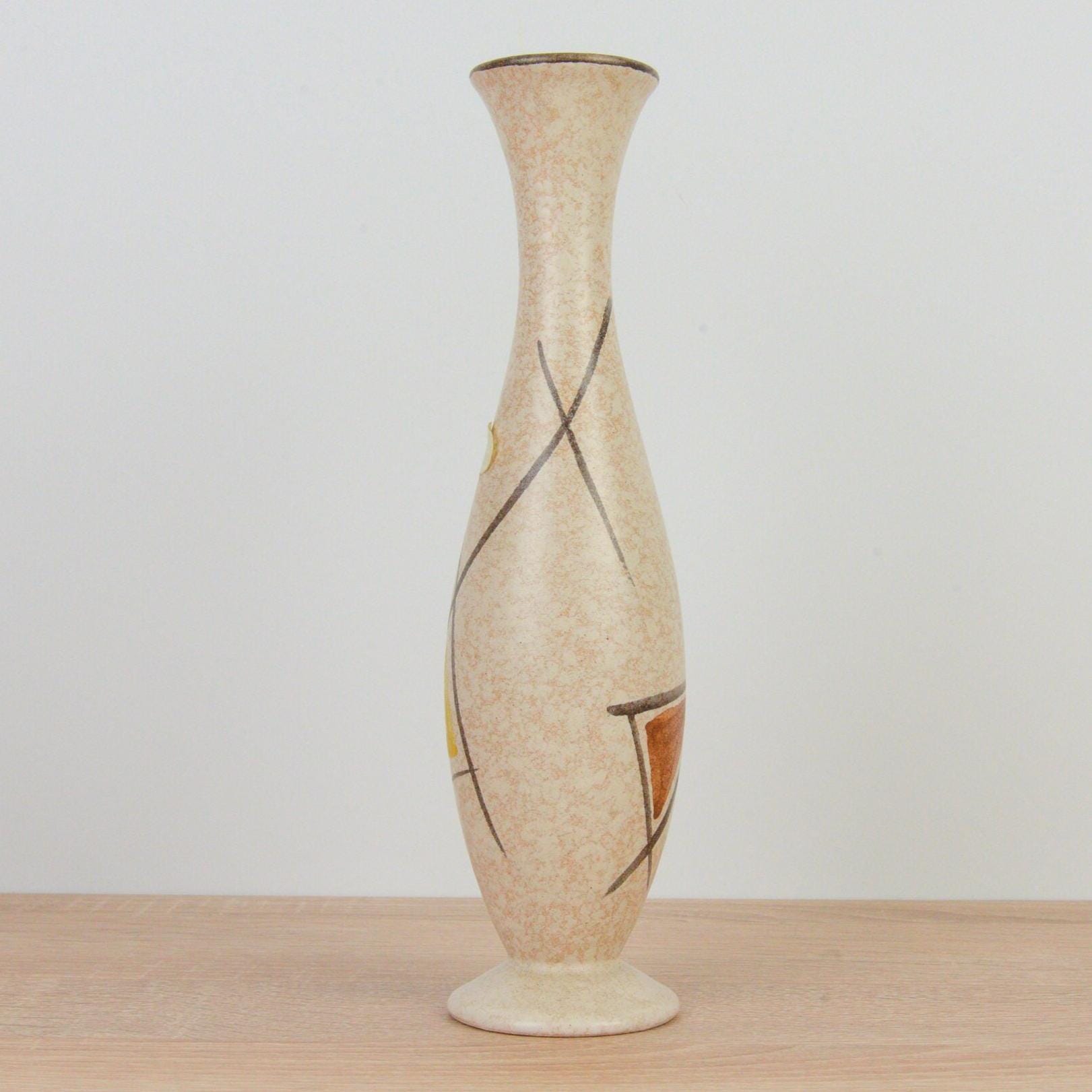 Vase - Übeläcker 375/24 - Ü-Keramik - '50