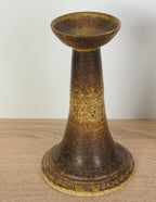 Marco Stentøj Candle Holders Set, Danish Stoneware, Denmark 1970s