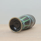 Rare - Scheurich Vase - 234-13 - Black/Green/Blue