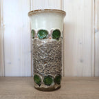Strehla DDR Vase Green Lava Glaze Fat Lava, 1960s, Choose Your Variant