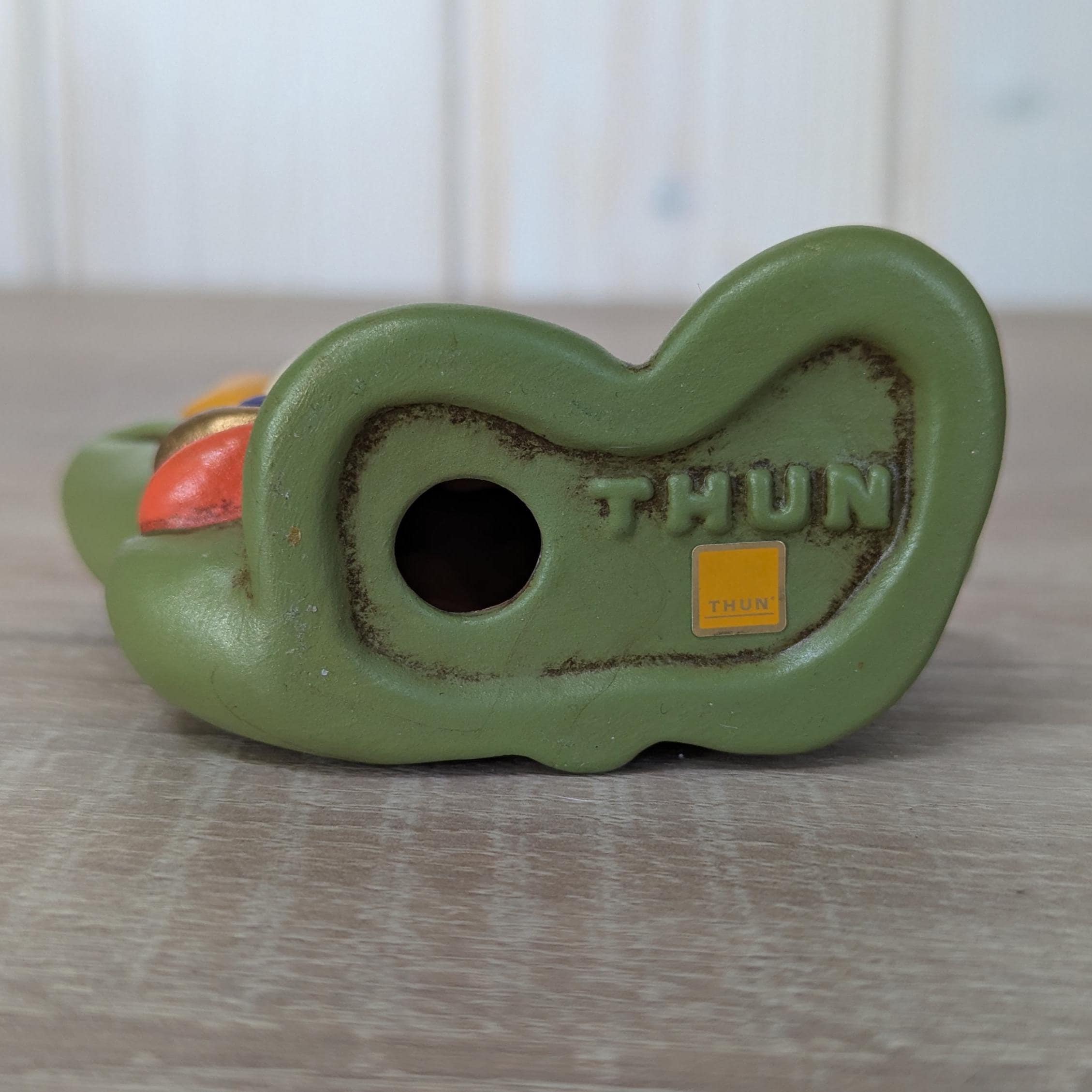 Thun Sunflower Figurine Vintage Italian Mid Century Ceramic
