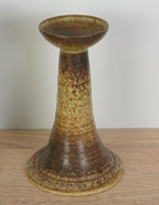 Marco Stentøj Candle Holders Set, Danish Stoneware, Denmark 1970s