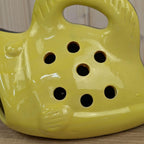 Rare Ceramic Fish Roaster, Novelty Fish Baker, Southern European Pottery, Mid Century Kitchen Decor, 1960s 1970s