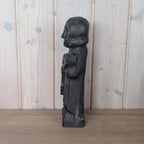 1920s St Peter With Key Statue Heavy Iron Vintage Religious Antique