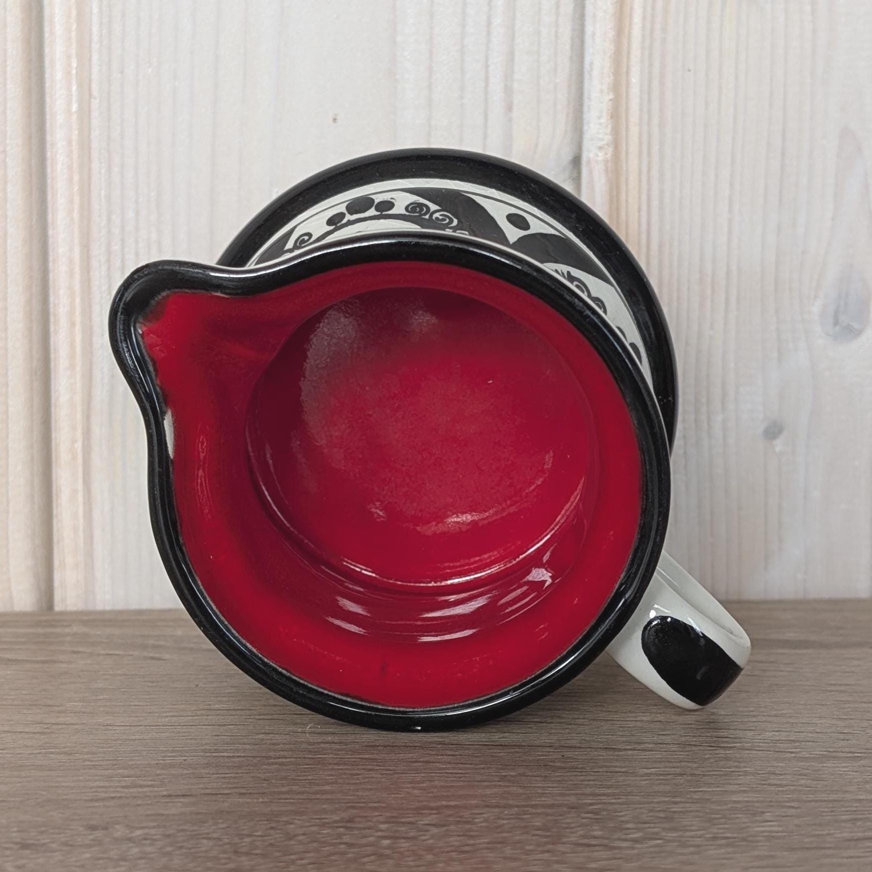 Mon Amour, Ceramic Cream Sugar Set, Schramberg Germany, Vintage 1950s