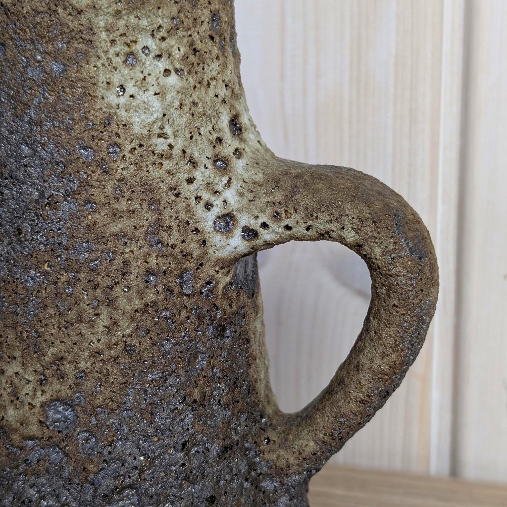 Jopeko Fat Lava Pitcher Vase, Paris Glaze, Model 614/18, West German Pottery, 1960s