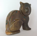 Barro Negro Ceramic Cat- Mexico - Vintage