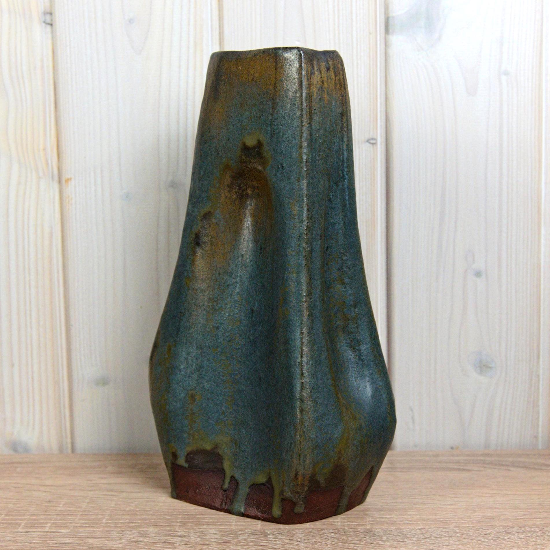 Schäffenacker West Germany Vase V-552 Tall Ceramic Mid Century Vintage Decor