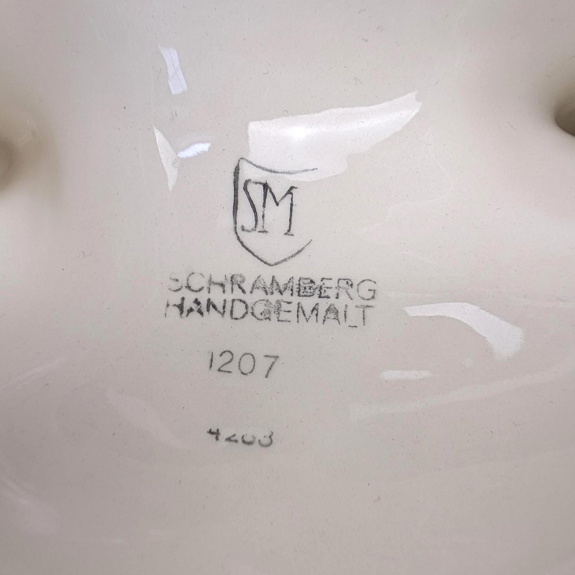 Schramberg Ceramic Hen Tureen, Model 4774, Germany, 1970s