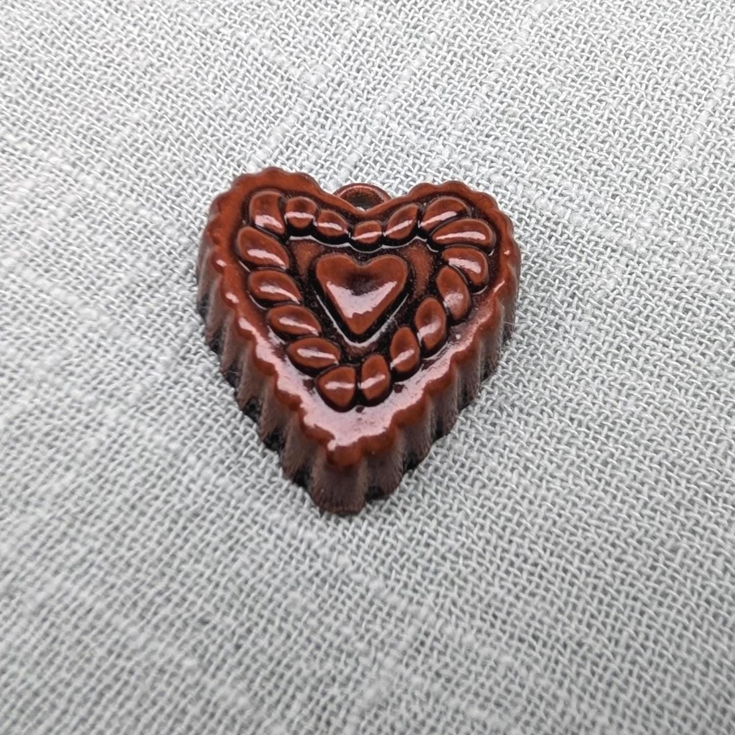 Vintage Bodo Hennig Miniature Copper Baking Molds, 1:12 Dollhouse Kitchen Accessories, West Germany