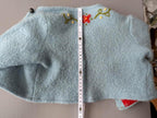Handmade Wool Baby Coat, Embroidered Jacket, Newborn Gift, EU 56 62