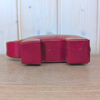 Coin Bank, Leather Elephant, Tooled Painted Leather, Folk Art, Piggy Bank, Trunk Up Lucky