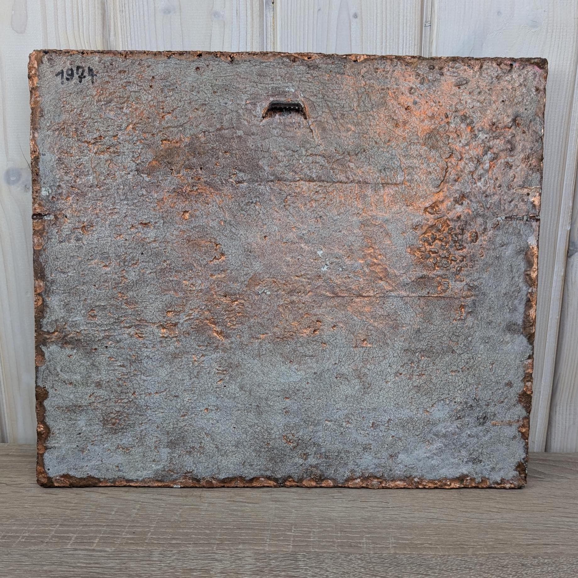 Running Horses, Ceramic Wall Relief Plaque, 1974, studio pottery, copper glaze, wall art